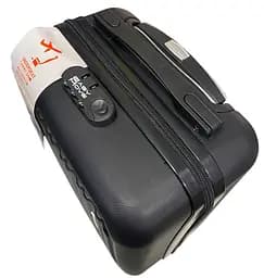 Валіза Easy Move 001 міні XS 40x30x20 см ABS пластик чорний - мініатюра 3