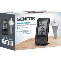 Метеостанція для басейну Sencor чорний (SWS6900POOL) - мініатюра 13