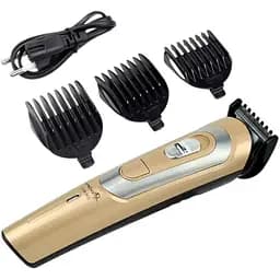 Акумуляторний триммер Pro Gemei GM-6112 з насадками