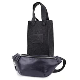Шкіряний бананка Grande Pelle 26х13х7 см sum0015586 - мініатюра 5