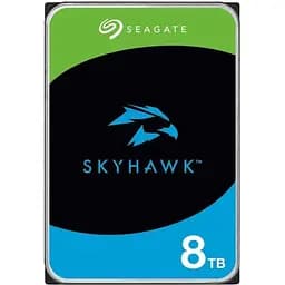 Накопичувач HDD Seagate 8TB SkyHawk, 54000rpm, 256MB, 3.5" SATAIII (ST8000VX010)