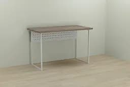 Компьютерный стол Ferrum-decor Майк 75x100x60 белый ДСП Дуб Сонома Труфель 32мм (FRD-101304)