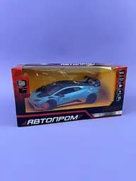 Іграшка Ламбарджині машина мет. АВТОПРОМ 68279A 1:24 Lamborghini Huracán STO, батар,світло,звук,відкр.двері,кор. 24,5*12см - мініатюра 2