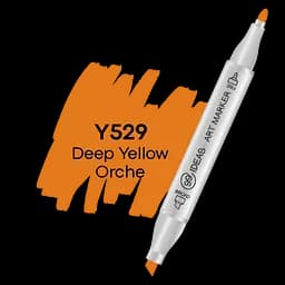 Маркер двухсторонний Темно-желтая охра, Y529, 99IDEAS