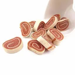 Ласощі для собак роли з куркою та тріскою Селянські Смаколики 500 г