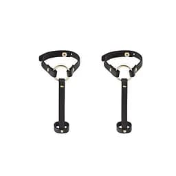 Пара браслетов на запястье и палец Bijoux Indiscrets MAZE Hand Bracelet Harness Black Bijoux Indiscrets B0240; SO2679 95319