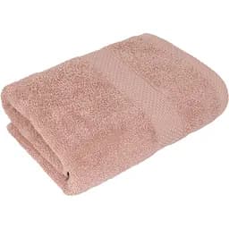 Рушник махровий Home line з бордюром 90х50 см світло-коричневий (161675)