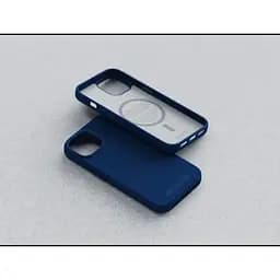Чохол-накладка Njord Suede MagSafe Case Blue для iPhone 15 (NA51SU01) - мініатюра 7