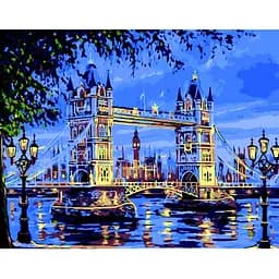 Картина за номерами ZiBi Art Line Тауерський міст 40х50 см (ZB.64187)