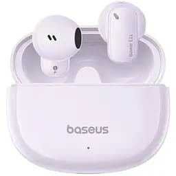 Бездротові навушники Baseus Bowie E11 True Wireless Earphones, ENC, BT5.3, 40mAh, 400mAh, 7h, Purple A00053500533-Z1