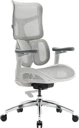Ігрове крісло Sihoo DORO S100 Mesh White (S100-M302) - мініатюра 2