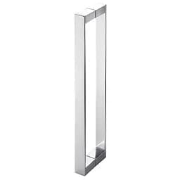 Душова кабіна без піддону Koer SR SC02-100x80x200-TR-01 прозоре скло Easy Clean 8 мм, хром KR5355, Універсальна, прозорий, хром - мініатюра 2