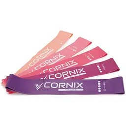 Резинки для фітнесу Cornix Mini Power Band набір 5 шт. 1-20 кг XR-0046