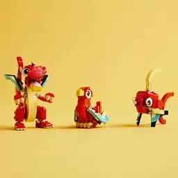 Конструктор LEGO Creator Червоний Дракон 149 деталі (31145) - мініатюра 9