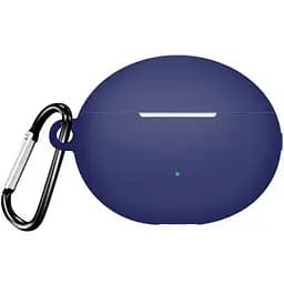 Чехол-накладка DK Silicone Candy Friendly с карабином для Huawei FreeBuds 6i (014788) (dark blue)