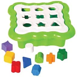 Сортер Tigres Магічні фігурки, 10 елементів, зелений (39521)