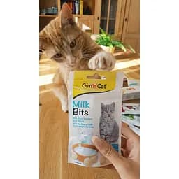 Ласощі для котів GimCat Milk Bits вітамінізовані з молоком 40 г (G-418735) - мініатюра 2