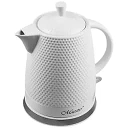Електрочайник керамічний Maestro MR-069 дисковий Маестро 1.5 л 1500 Вт Білий