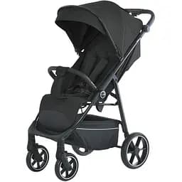 Прогулянкова коляска-книжка El Camino ME 1113-2 Fiji Black з EVA-колесами, чохлом і москітною сіткою