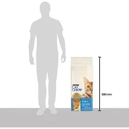 Сухий корм для котів Cat Chow Feline 3-in-1 з індичкою 15 кг - мініатюра 5