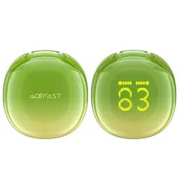 Навушники бездротові Acefast TWS T9 вакуумні зелені - мініатюра 5
