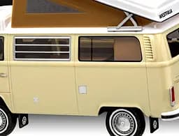 Конструктор Revell мікроавтобус VW T2 Camper бежевий 67676 - мініатюра 3
