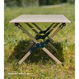 Складаний стіл Naturehike Star Jane T01 CNK2550JJ018, 119х60 см, вуглецева сталь, чорний - мініатюра 8