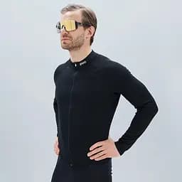 Джерсі чоловіче POC M's Thermal Lite LS Jersey M Чорний - мініатюра 4