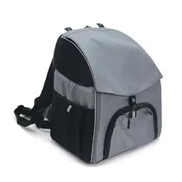Рюкзак для переноски кошек и собак Zoo-hunt Турист №1 20 х 30 х 33 см серый
