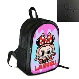 Рюкзак городской/школьный 38×28см с принтом Лабубу/Labubu детский, подростковый, спортивный (4148)