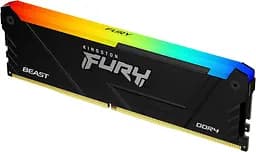 Пам'ять ПК Kingston DDR4 8GB 3200 FURY Beast RGB - мініатюра 2