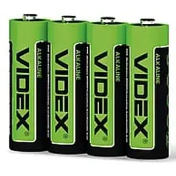 Батарейки пальчики АА VIDEX упаковка 4шт