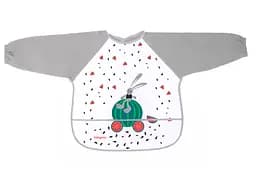 Нагрудник BabyOno с длинным рукавом, серый (837)