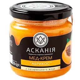 Мед-крем Ascania Абрикос  250 г