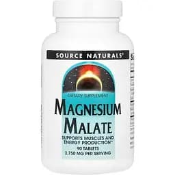 Магній малат Source Naturals Magnesium Malate 3750 мг 90 таблеток