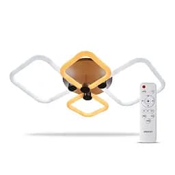 Светодиодная накладная люстра Ardero AL6134-2ARD FELICITY 80Вт серебро белое