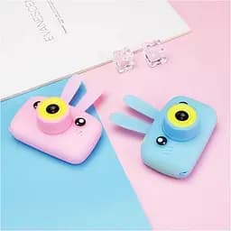 Дитячий фотоапарат Smart Kids Camera цифрова фотокамера, дитяча камера для фото блакитний - мініатюра 4
