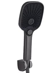 Змішувач для ванни Qtap Gemini QTGEM259GMB45684 Gunmetal Black PVD - мініатюра 4