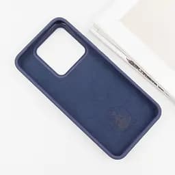 Чохол Silicone Cover Lakshmi (AAA) для Xiaomi 13T / 13T Pro Темно-синій / Midnight blue - мініатюра 4