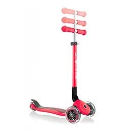 Самокат Globber Primo Foldable Lights LED червоний (432-102-2) - мініатюра 2