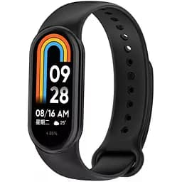 Ремінець для фітнес-браслета Lemfo для Xiaomi Mi Band 8 і 9 чорний