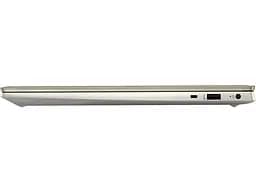 Ноутбук HP Pavilion 15-eh1124ua 15.6' FHD IPS AG, AMD R5-5500U, 16GB, F1024GB, UMA, DOS, золотистий (9H8M1EA) - мініатюра 4
