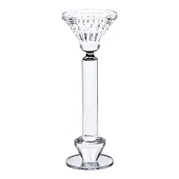 Підсвічник скляний Crystal lotus декоративний 19.5 см Yiwu HP-4-11M - мініатюра 3