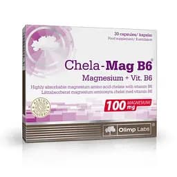 Вітаміни та мінерали Olimp Sport Nutrition Chela-Mag B6, 30 капсул
