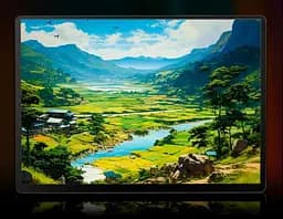 Портативний монітор ZSUS 14A-2K black 14" 2160x1440 - мініатюра 4