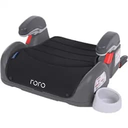 Автокрісло-бустер El Camino ME 1144 Roro Isofix royal black чорне (ME 1144 RORO ISO r.black)