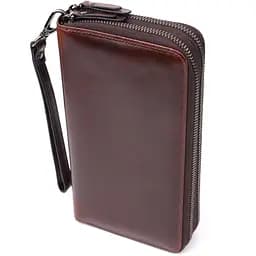 Чоловічий клатч із натуральної шкіри Vintage 12х21х3,5 см sum0027502