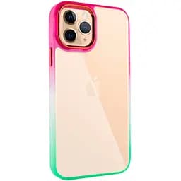 Чохол Epik TPU+PC Fresh sip series для Apple iPhone 11 Pro Max 6.5 Салатовий/Рожевий