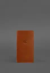 Кожаный чехол для iPhone 12 Светло-коричневый