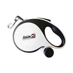 Поводок-рулетка AnimAll с диспенсером для собак весом до 50 кг.